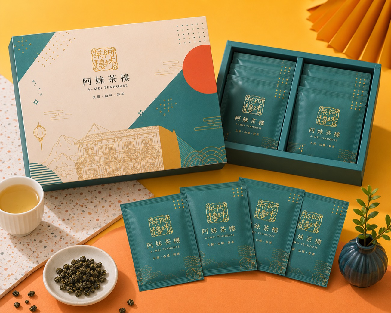 阿妹茶樓包裝
